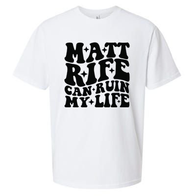 Funny Matt Rife Can Ruin My Life Sueded Cloud Jersey T-Shirt