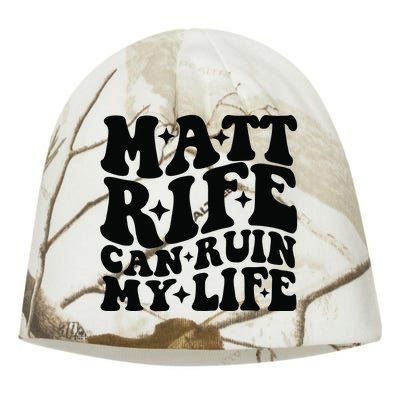 Funny Matt Rife Can Ruin My Life Kati - Camo Knit Beanie