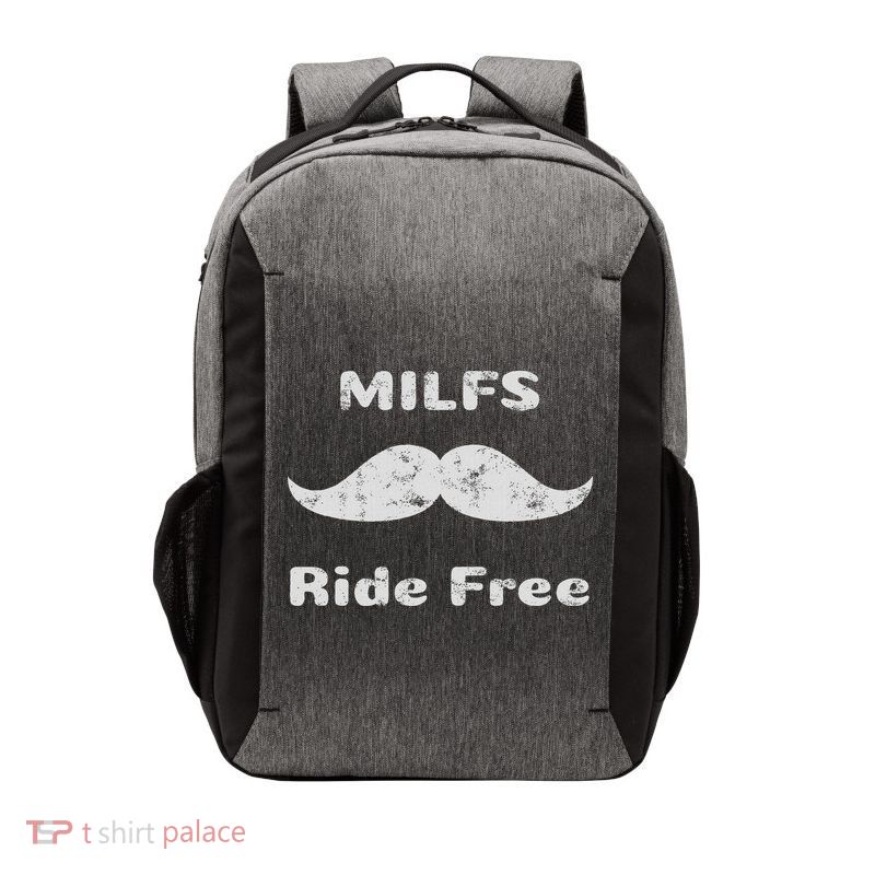 Free Mustache Rides Milfs Ride Free Amazon.com Vector Backpack