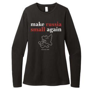 Funny Make Russia Small Again Political Humor Design Womens CVC Long Sleeve Shirt