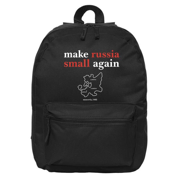 Funny Make Russia Small Again Political Humor Design 16 in Basic Backpack