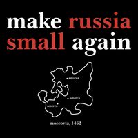Funny Make Russia Small Again Political Humor Design 16 in Basic Backpack