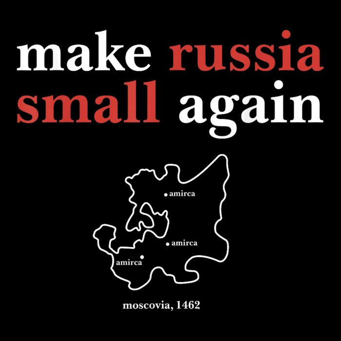 Funny Make Russia Small Again Political Humor Design 16 in Basic Backpack