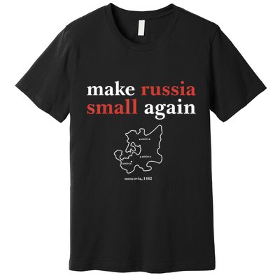 Funny Make Russia Small Again Political Humor Design Premium T-Shirt