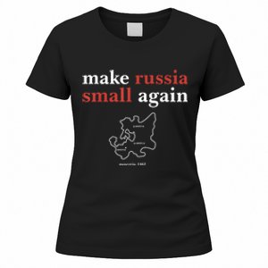 Funny Make Russia Small Again Political Humor Design Women's T-Shirt