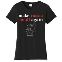 Funny Make Russia Small Again Political Humor Design Women's T-Shirt