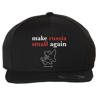 Funny Make Russia Small Again Political Humor Design Wool Snapback Cap