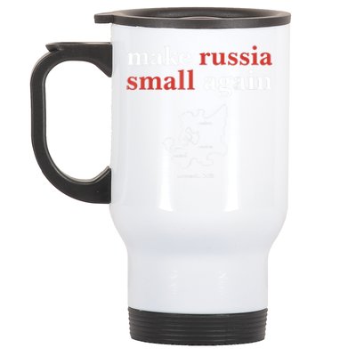 Funny Make Russia Small Again Political Humor Design Stainless Steel Travel Mug