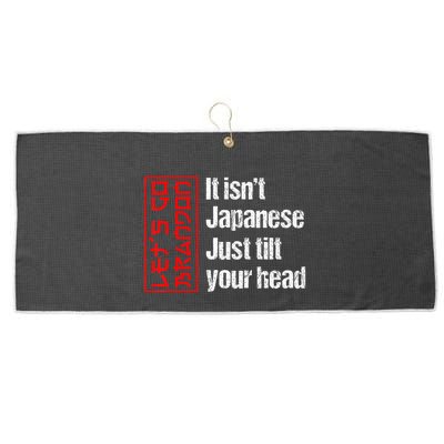 Funny Machinist Retro Vintage Machinist Machine Operator Large Microfiber Waffle Golf Towel