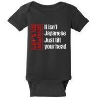Funny Machinist Retro Vintage Machinist Machine Operator Baby Bodysuit