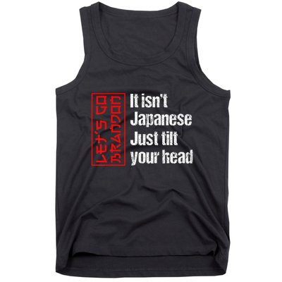 Funny Machinist Retro Vintage Machinist Machine Operator Tank Top
