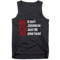 Funny Machinist Retro Vintage Machinist Machine Operator Tank Top