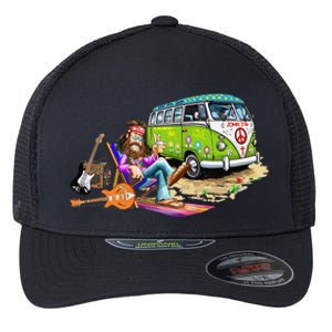 Fun Musician Rock Singer Flexfit Unipanel Trucker Cap