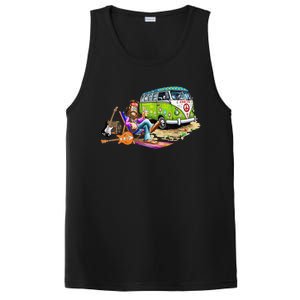 Fun Musician Rock Singer PosiCharge Competitor Tank