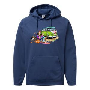 Fun Musician Rock Singer Performance Fleece Hoodie