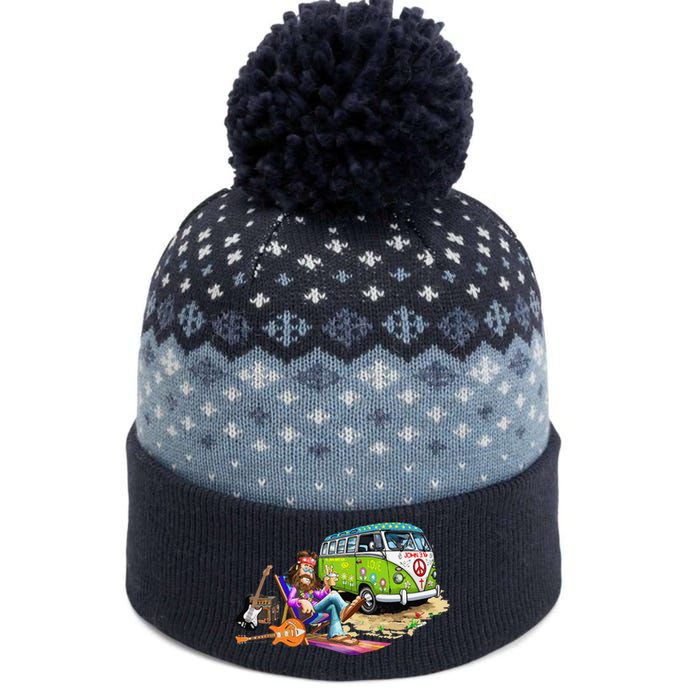 Fun Musician Rock Singer The Baniff Cuffed Pom Beanie