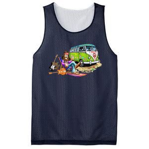 Fun Musician Rock Singer Mesh Reversible Basketball Jersey Tank