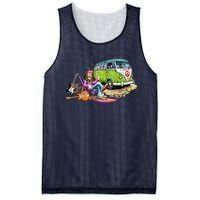 Fun Musician Rock Singer Mesh Reversible Basketball Jersey Tank