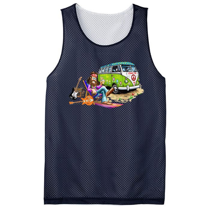 Fun Musician Rock Singer Mesh Reversible Basketball Jersey Tank