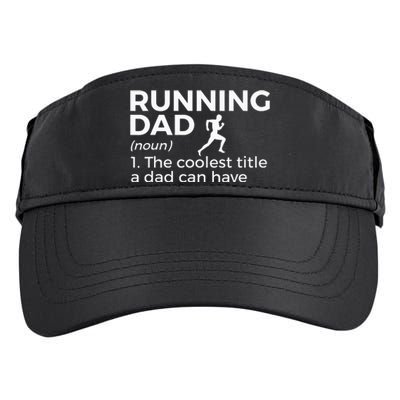 Funny Marathon Running and Cross Country Runner Runners Adult Drive Performance Visor