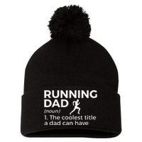 Funny Marathon Running and Cross Country Runner Runners Pom Pom 12in Knit Beanie