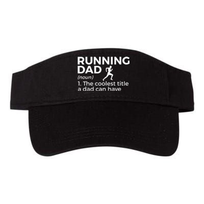 Funny Marathon Running and Cross Country Runner Runners Valucap Bio-Washed Visor