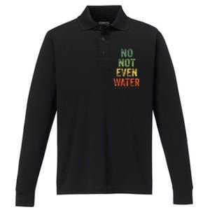 fasting mode ramadan on it's ramadan y'all Performance Long Sleeve Polo