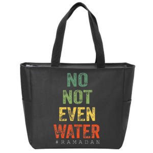 fasting mode ramadan on it's ramadan y'all Zip Tote Bag