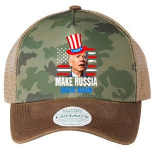 Funny Make Russia Great Again Joe Biden Confused America Cute Gift Legacy Tie Dye Trucker Hat