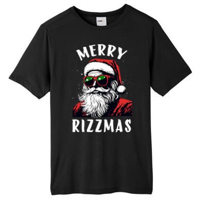 Funny Merry Rizzmas Christmas Rizz Santa Claus Charisma Cool Tall Fusion ChromaSoft Performance T-Shirt