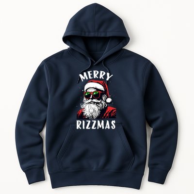 Funny Merry Rizzmas Christmas Rizz Santa Claus Charisma Cool Hoodie