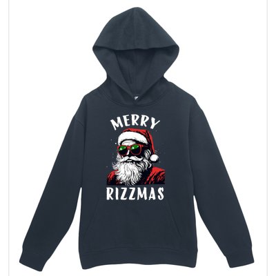 Funny Merry Rizzmas Christmas Rizz Santa Claus Charisma Cool Urban Pullover Hoodie