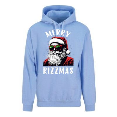 Funny Merry Rizzmas Christmas Rizz Santa Claus Charisma Cool Unisex Surf Hoodie