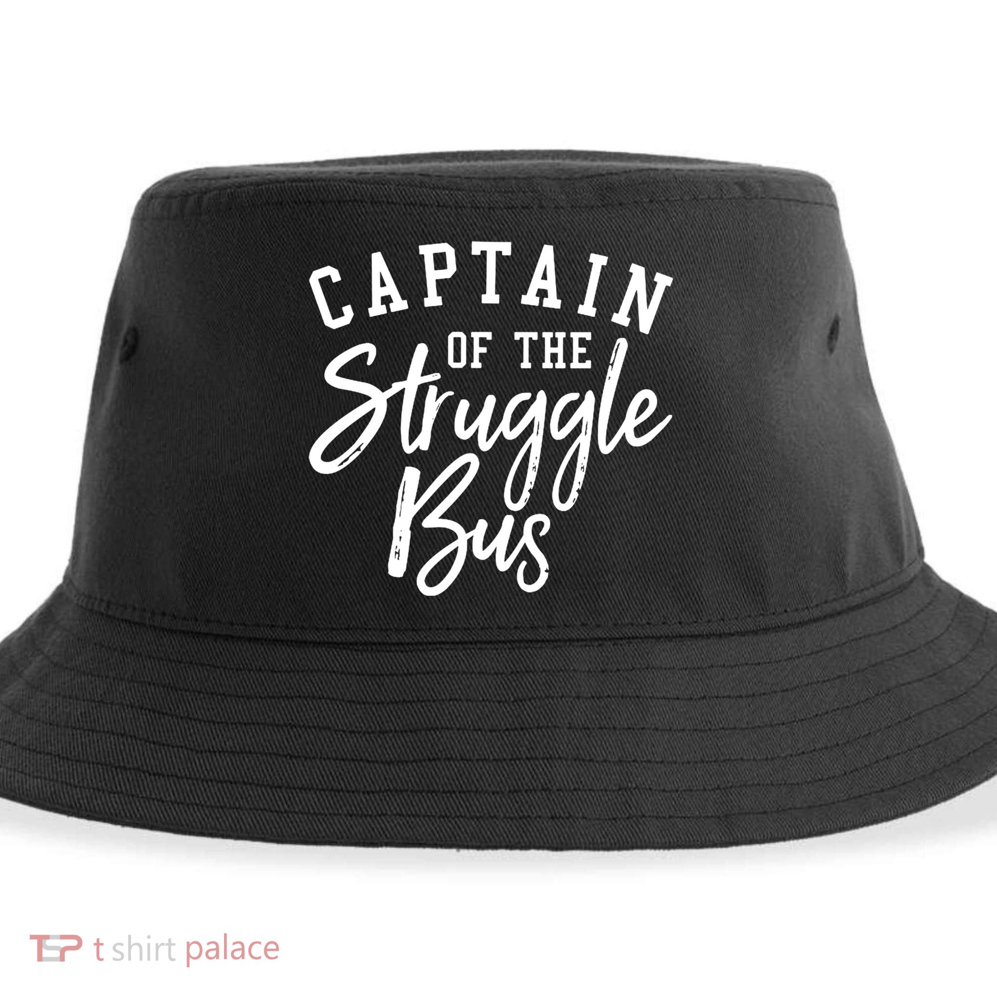 Funny Mom Sassy Classy Sarcastic Captain Of The Struggle Bus Cute Gift Sustainable Bucket Hat
