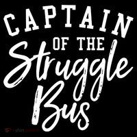 Funny Mom Sassy Classy Sarcastic Captain Of The Struggle Bus Cute Gift Sustainable Bucket Hat
