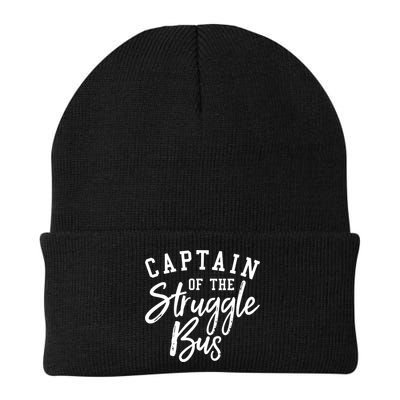 Funny Mom Sassy Classy Sarcastic Captain Of The Struggle Bus Cute Gift Beanie