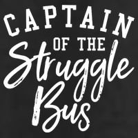 Funny Mom Sassy Classy Sarcastic Captain Of The Struggle Bus Cute Gift Golf Towel