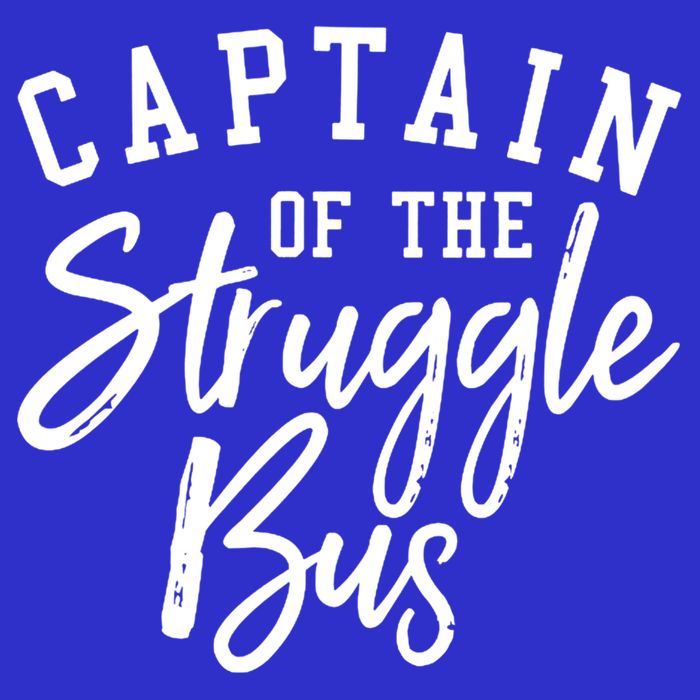 Funny Mom Sassy Classy Sarcastic Captain Of The Struggle Bus Cute Gift 16 in Basic Backpack