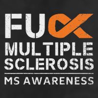 Fuck Multiple Sclerosis Ms Awareness Support Ribbon 15oz Campfire Ceramic Mug