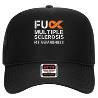 Fuck Multiple Sclerosis Ms Awareness Support Ribbon Hat
