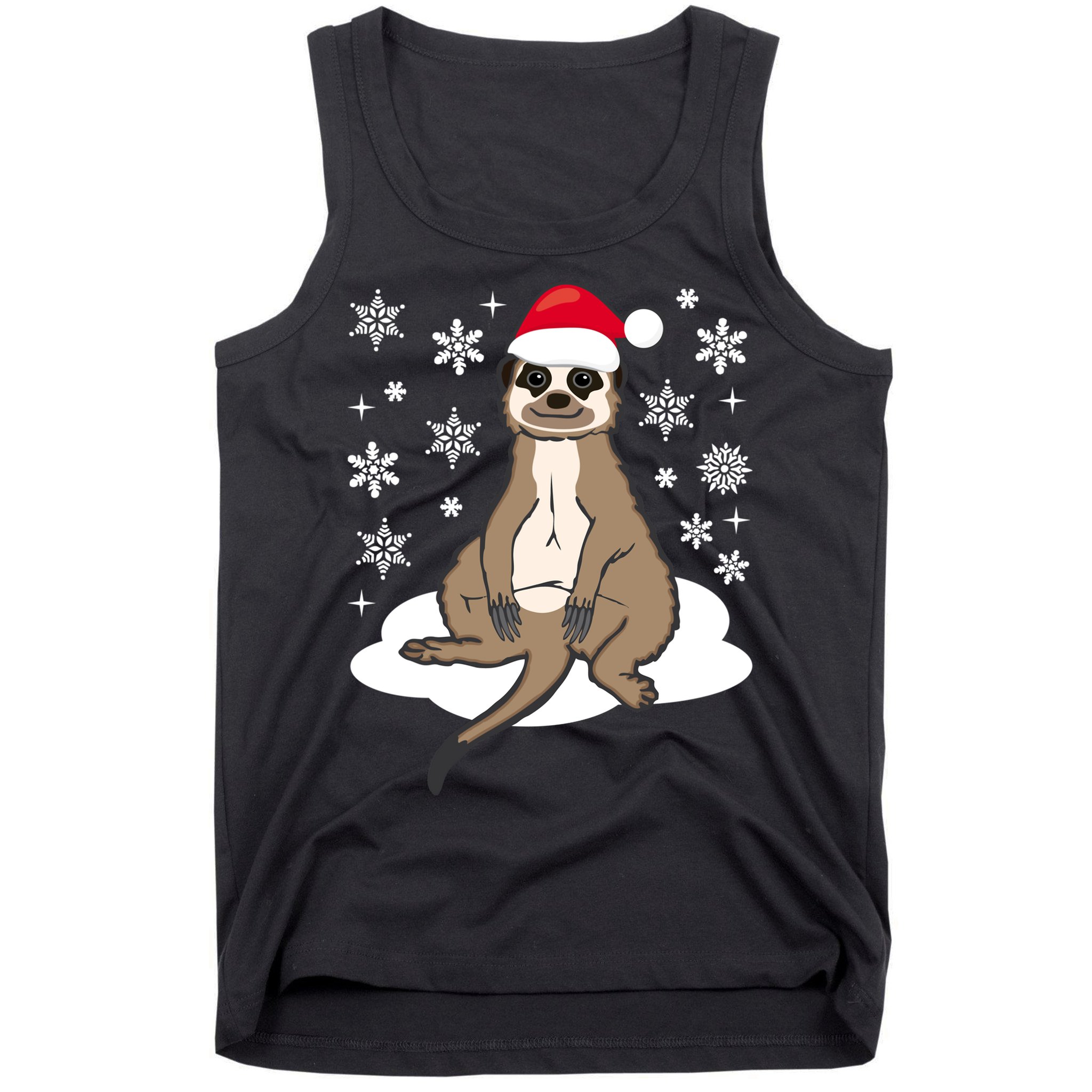 Funny Meerkat Santa Christmas Gift Classic Tank Top