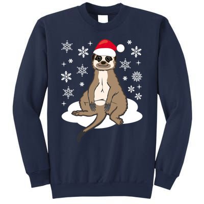 Funny Meerkat Santa Christmas Gift Classic Sweatshirt