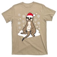 Funny Meerkat Santa Christmas Gift Classic T-Shirt