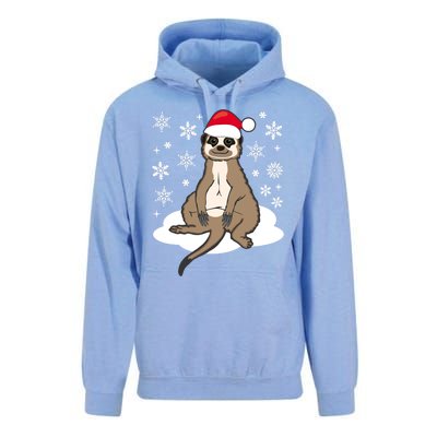 Funny Meerkat Santa Christmas Gift Classic Unisex Surf Hoodie