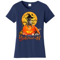 Funny Malinois Spooky Halloween Women's T-Shirt