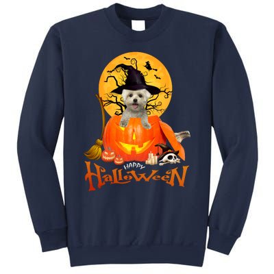 Funny Maltese Spooky Halloween Sweatshirt