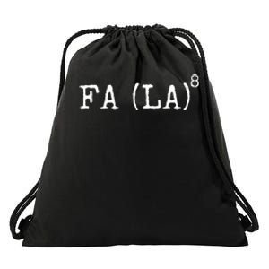 Funny Math Science Christmas Formula Drawstring Bag