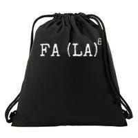 Funny Math Science Christmas Formula Drawstring Bag