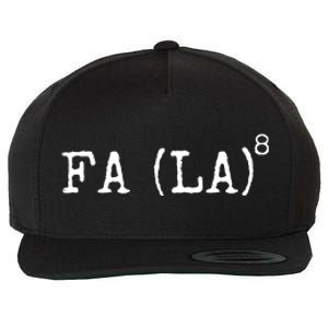 Funny Math Science Christmas Formula Wool Snapback Cap