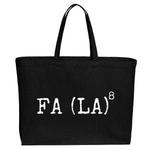 Funny Math Science Christmas Formula Cotton Canvas Jumbo Tote